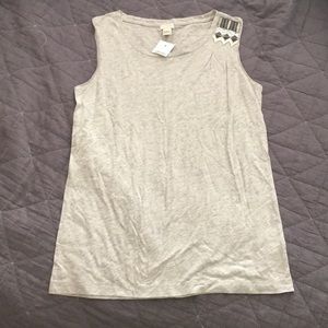 Brand New J-crew Jeweled Tank